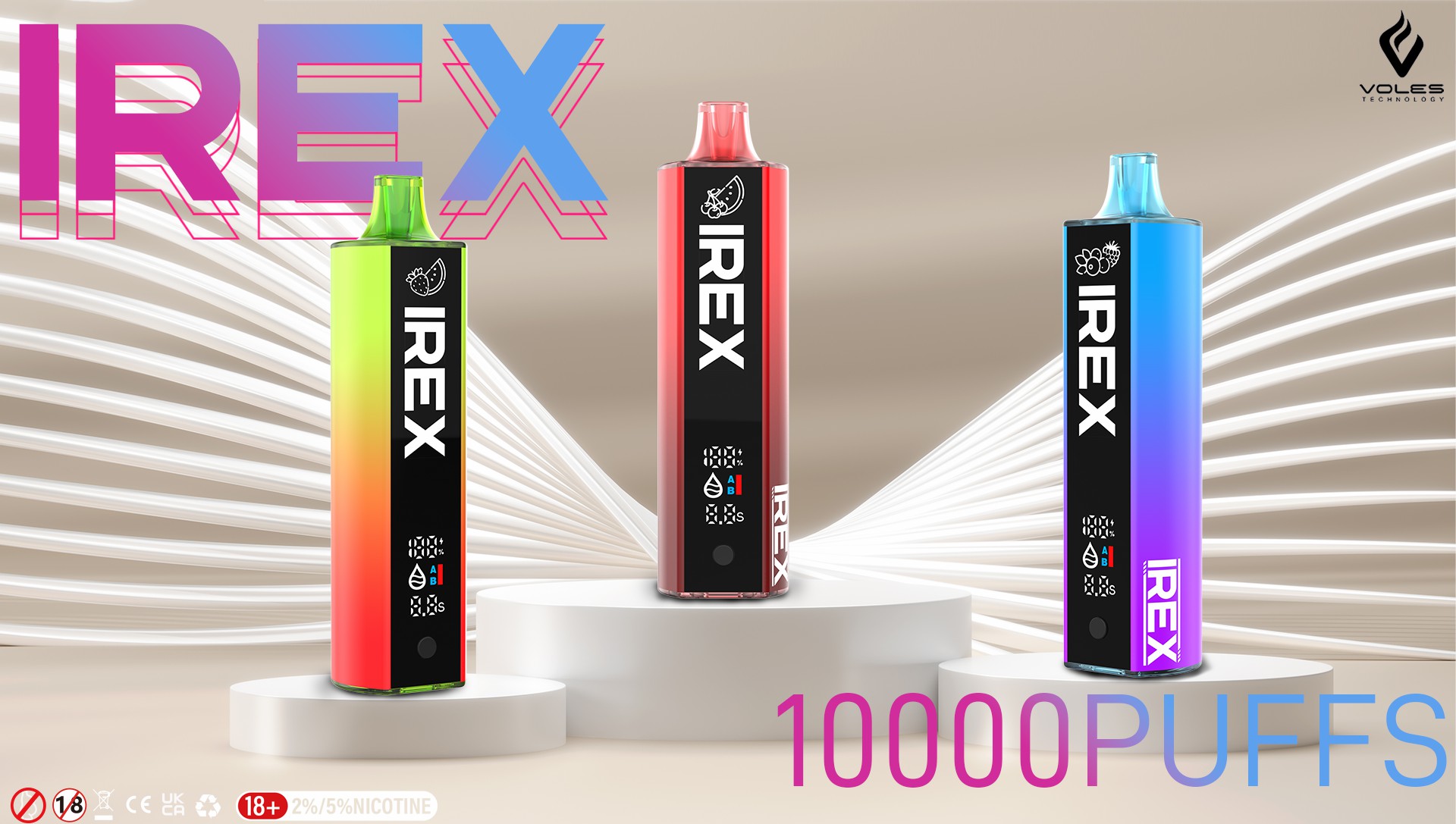 irex10000 puffs disposble vape pen
